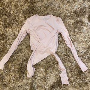 Lulu pink tie top